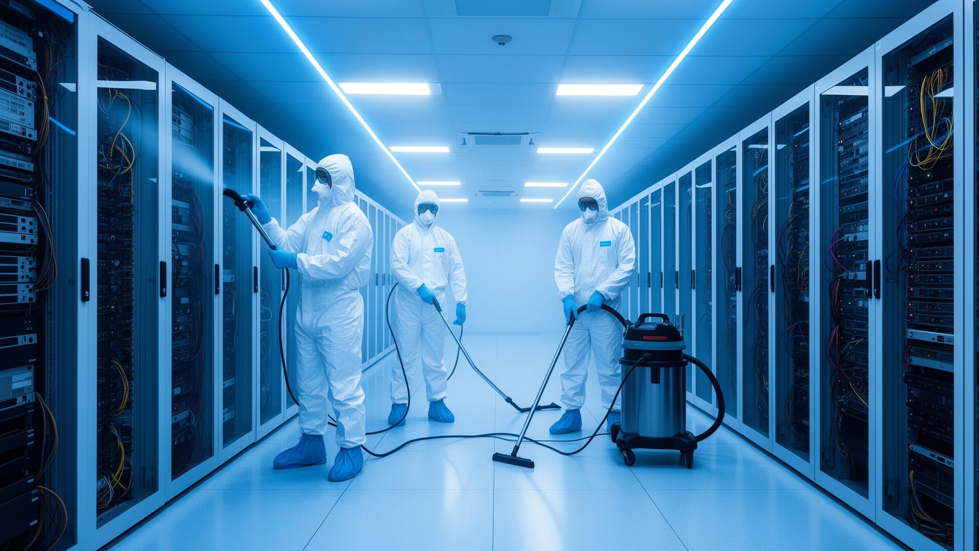 Facilities decontamination risk mitigation