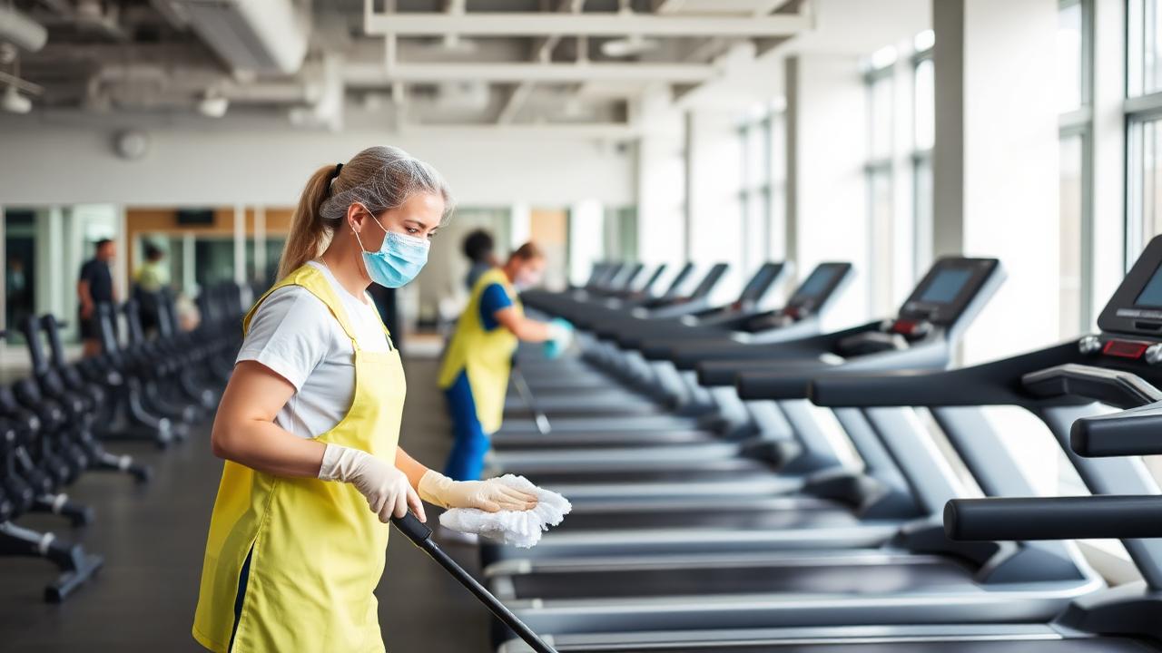 Fitness Center & Gym Cleaning cleaning services in Metro Atlanta