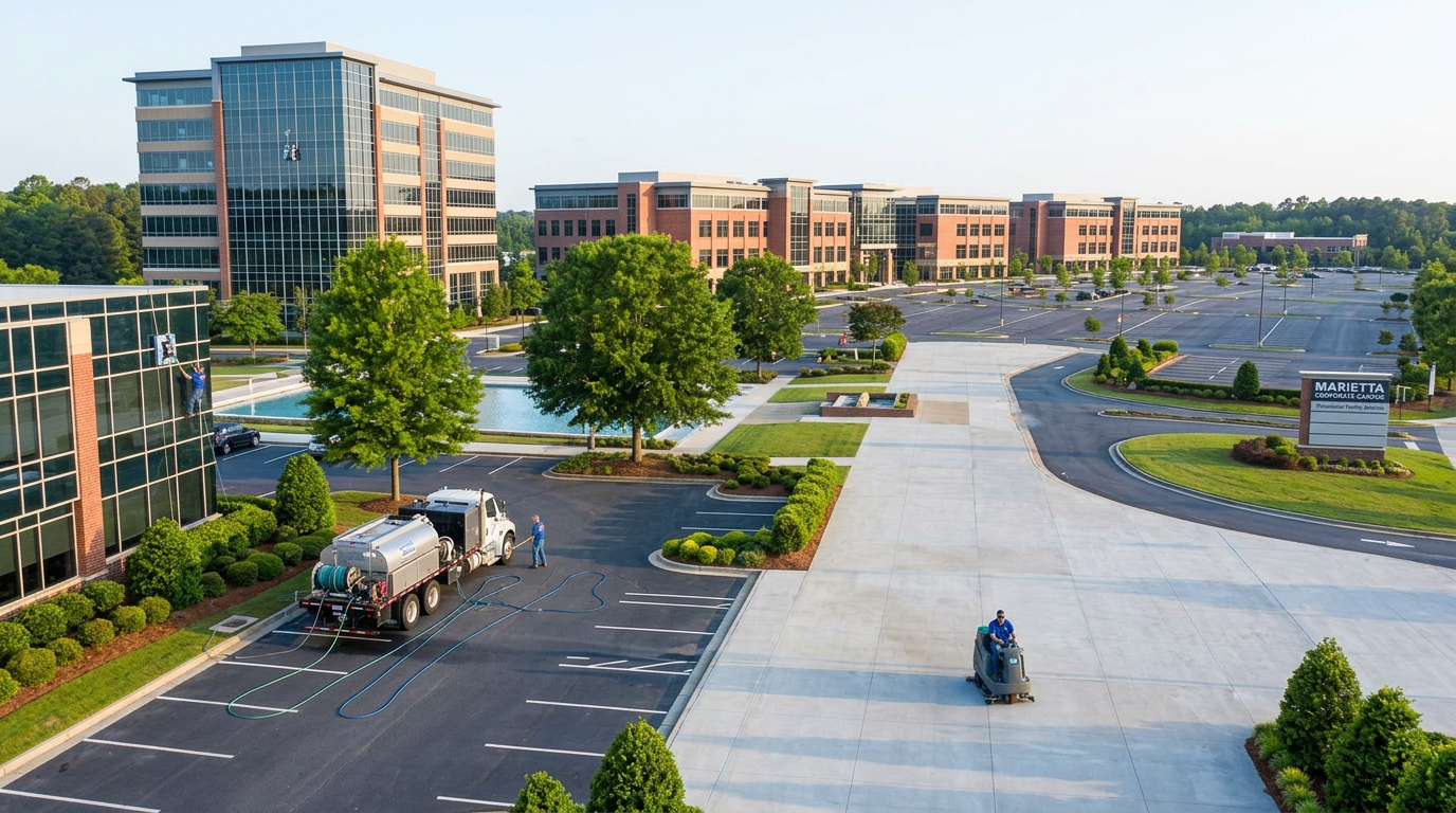 Commercial cleaning services in Marietta, GA